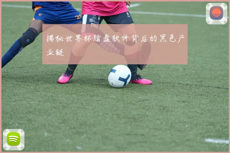 揭秘世界杯赌盘软件背后的黑色产业链