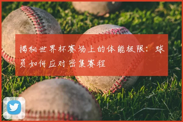 揭秘世界杯赛场上的体能极限：球员如何应对密集赛程