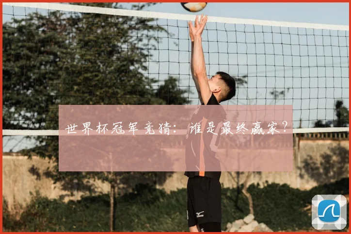 世界杯冠军竞猜:谁是最终赢家?